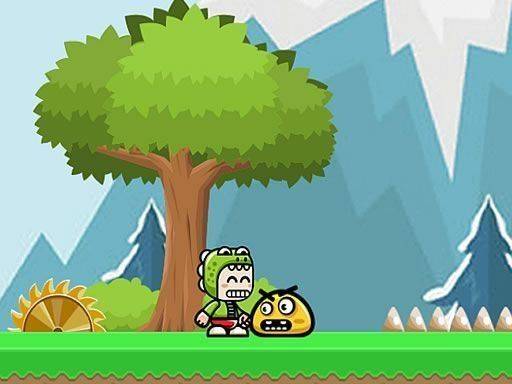 Green Hero Adventure Platformer