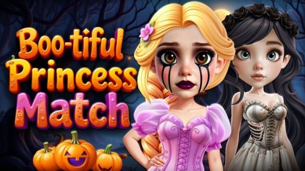 Princess Memory Dress-Up Puzzle