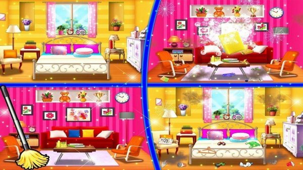 Princess Home Tidy: Family Fun