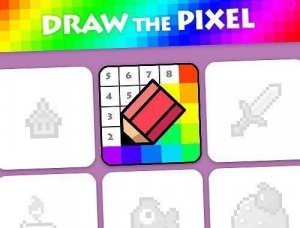 Pixel Mosaic Number Art