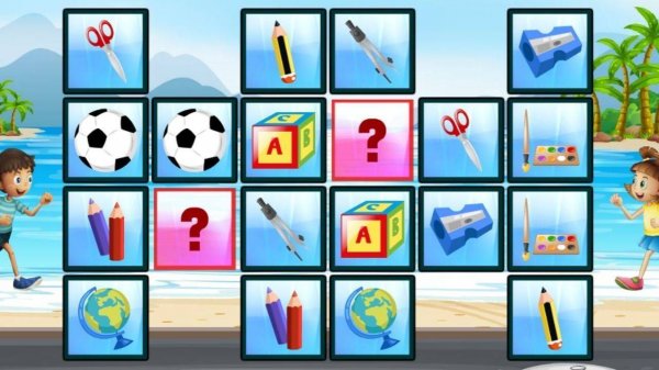 School Memory Match