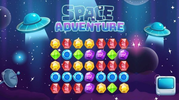 Space Match 3 Puzzle