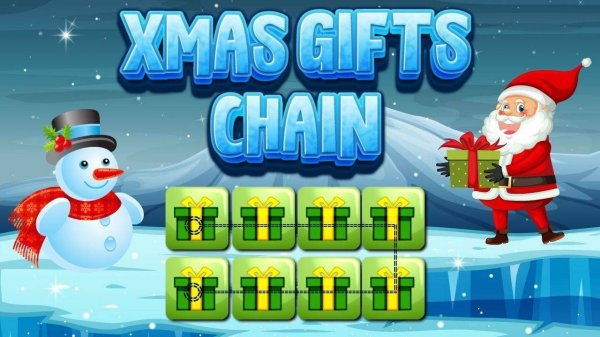 Holiday Gift Chain Puzzle