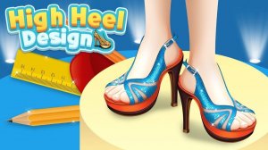 High Heel Design: Fashion Shoe Creator Game