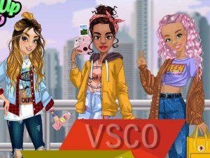 VSCO Girl Fashion Dress Up Game