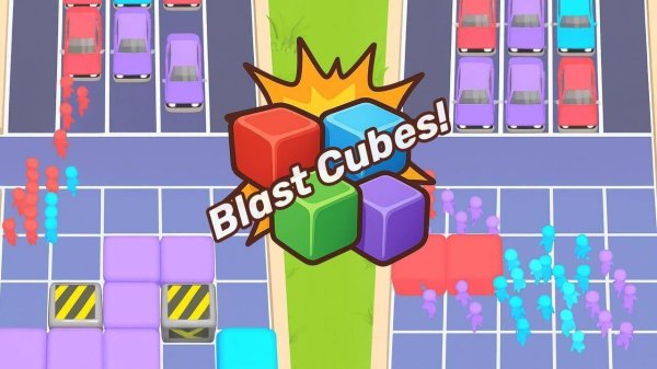 Color Cube Row Puzzle