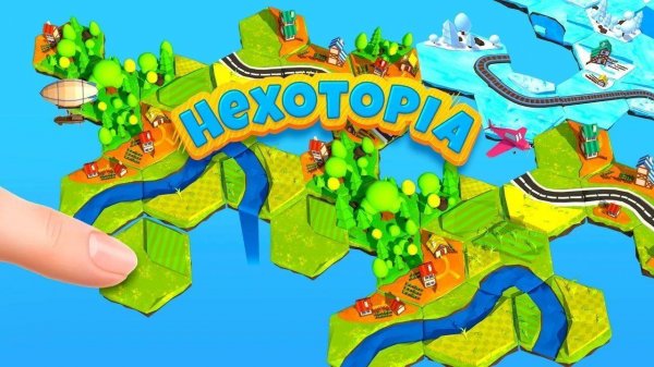 Hexotopia: Hex Tile Puzzle Game