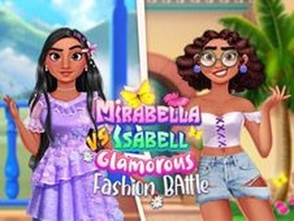 Mirabella and Isabell Fashion Show Dress Up