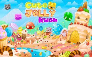 Cute Jelly Rush - Match 3 Puzzle Game