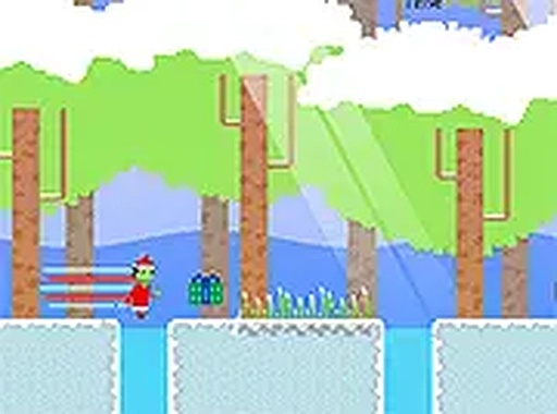 Snowy Gift Dash: Holiday Platformer